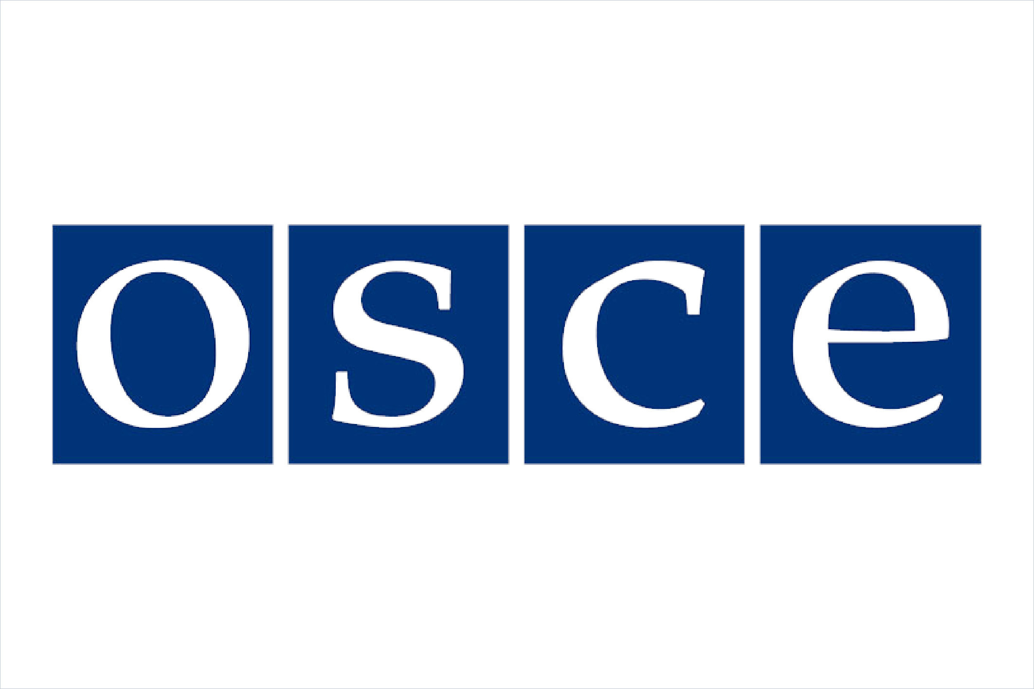 Logo Kooperationspartner OSCE, Organisation für Sicherheit und Zusammenarbeit in Europa